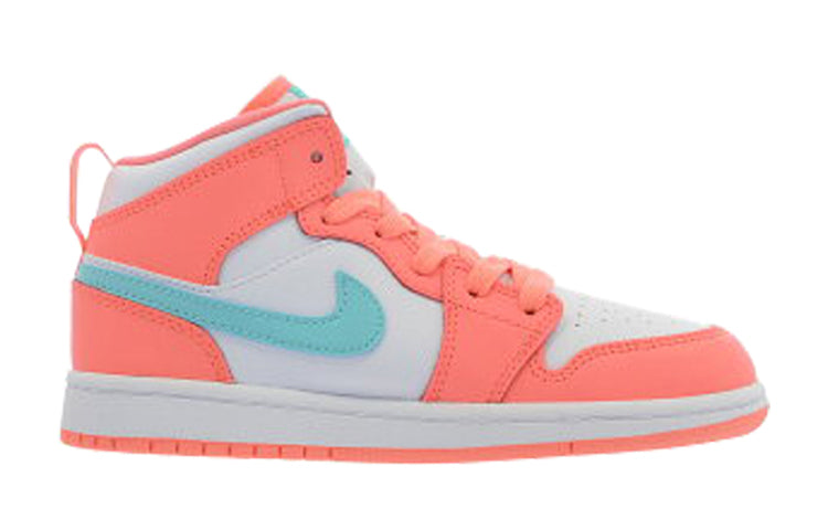 (PS) Air Jordan 1 Mid 'Blue Pink' 640737-814