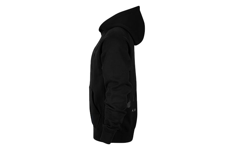 Air Jordan x Fragment Pullover Hoodie 'Black/Reflective Silver' DA2983-010