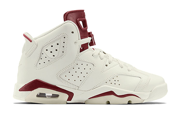 (GS) Air Jordan 6 Retro 'Maroon' 2016 International Release 384665-116