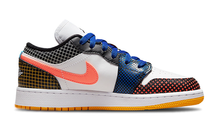 (GS) Air Jordan 1 Low MMD BG 'Multi Grid' DH7547-100