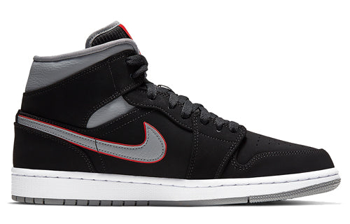 Air Jordan 1 Mid 'Black Grey' 554724-060