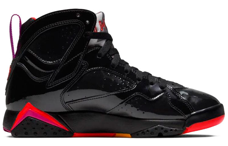 (WMNS) Air Jordan 7 Retro 'Black Gloss' 313358-006