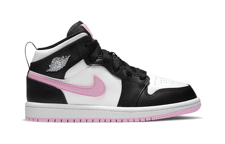 (PS) Air Jordan 1 Mid 'White Light Arctic Pink' 640737-103