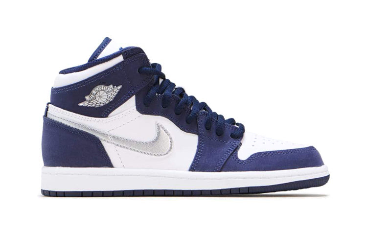 (PS) Air Jordan 1 Retro High co.JP 'Midnight Navy' AQ2664-141