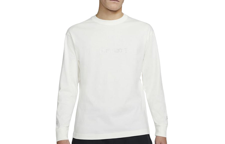 Air Jordan Why Not Casual Printing Sports Long Sleeves White DO2510-133