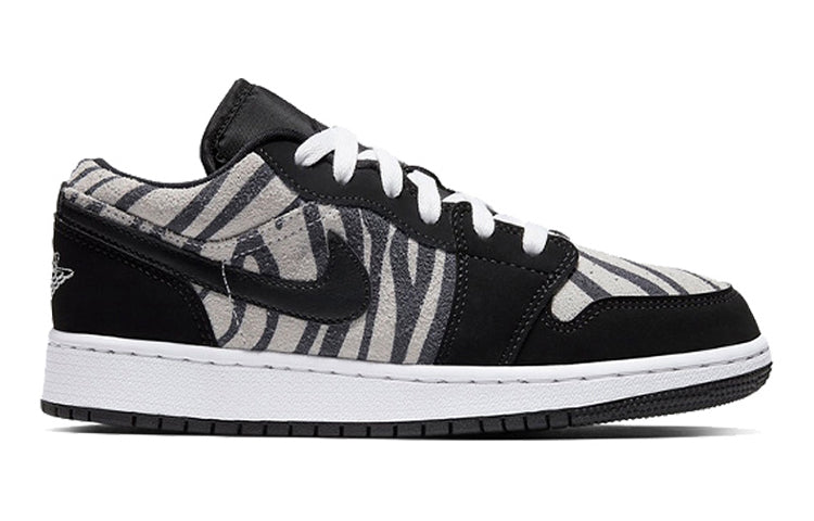 (GS) Air Jordan 1 Low 'Zebra' 553560-057