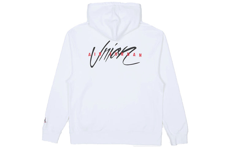 Air Jordan x Union LA Flying High Hooded Sweatshirt 'White' CV1348-100