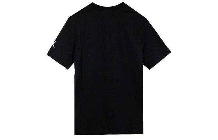 Air Jordan Chimney Tee Printing Short Sleeve Asia Edition Black CI1328-010