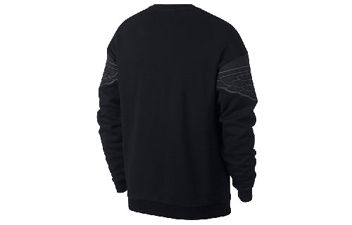 Air Jordan Embroidered Sports Pullover Black AO0427-010