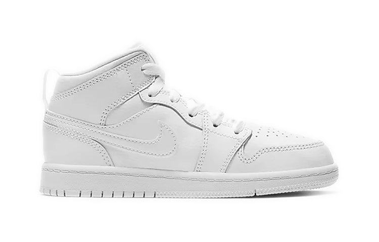 (PS) Air Jordan 1 Mid 'Triple White 2020' 640734-126