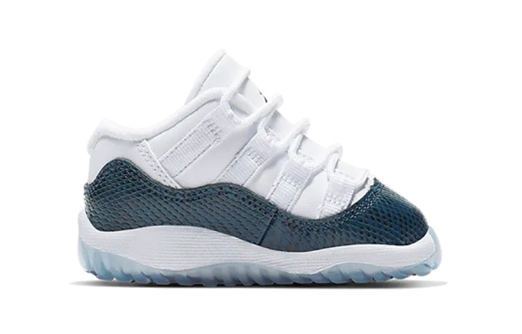 (TD) Air Jordan 11 Retro Low 'Navy Snakeskin' 2019 CD6849-102