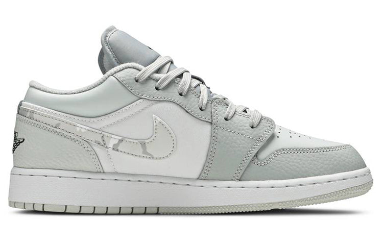 (GS) Air Jordan 1 Low SE 'White Camo' DD3234-100