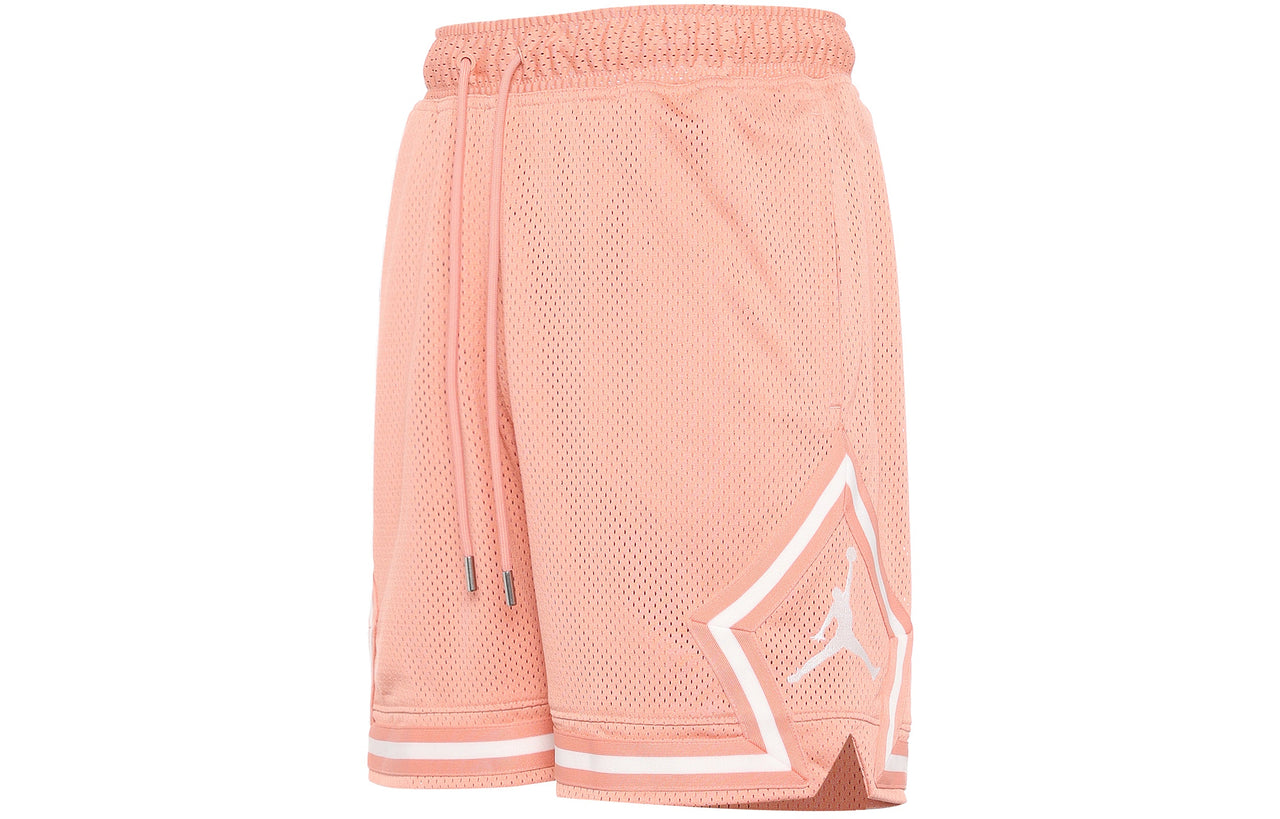 Men's Air Jordan Casual Sports Breathable Solid Color Shorts Orange DM1369-824