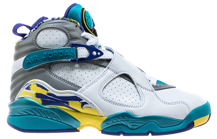 (WMNS) Air Jordan 8 Retro 'White Aqua 2019' CI1236-100