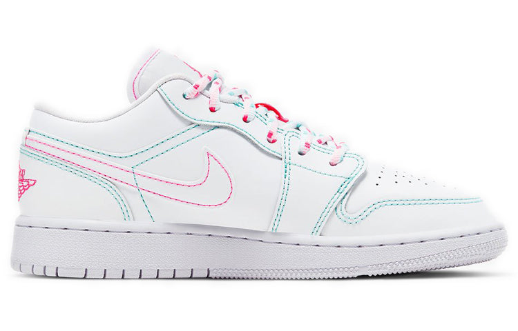 (GS) Air Jordan 1 Low 'Aurora Green' 554723-101