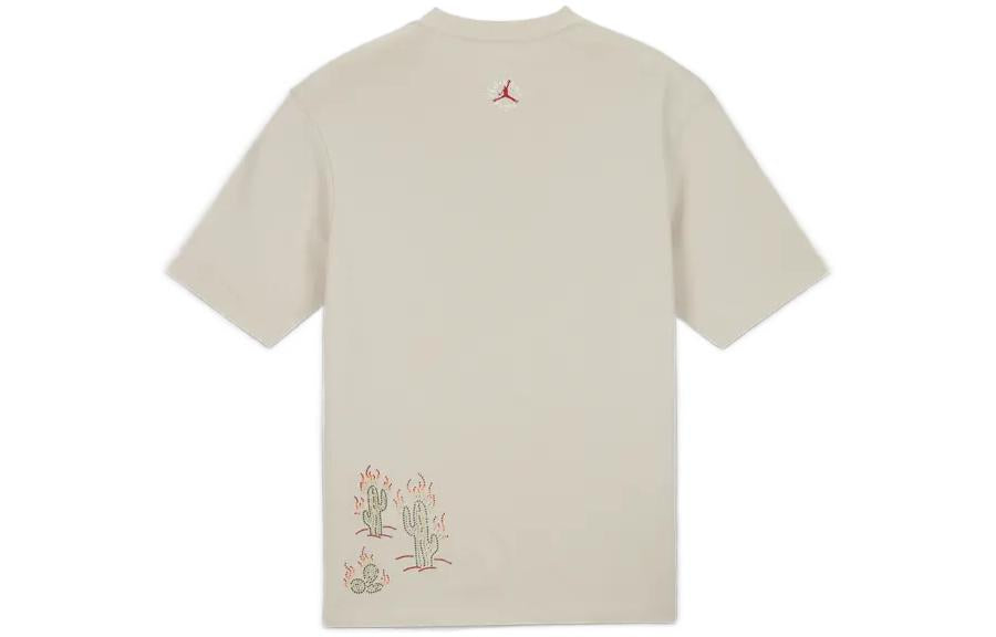 Air Jordan x Travis Scott T-Shirt Asia Sizing 'Light Mahogany Brown' DO4102-104