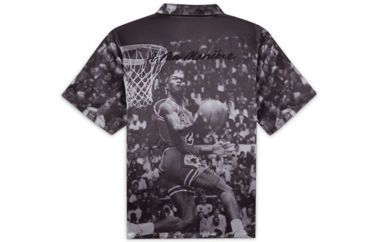 Air Jordan x A Ma Maniere T-Shirt Asia Sizing 'Black Grey' DJ9761-010