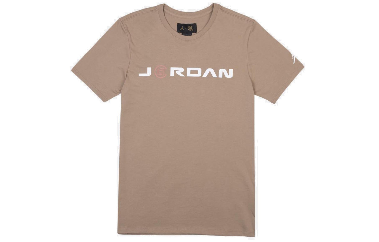 CLOT X JORDAN CT S/S Sports TEE Men Khaki AR8390-202