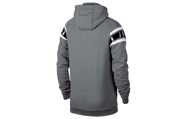 Air Jordan Jumpman hooded Long Sleeves Jacket Gray AR2249-091