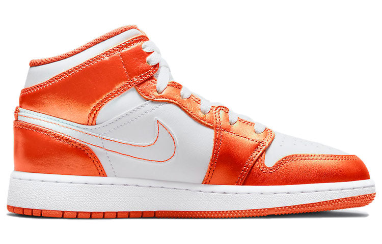 (GS) Air Jordan 1 Mid SE 'Electro Orange' DM4228-800