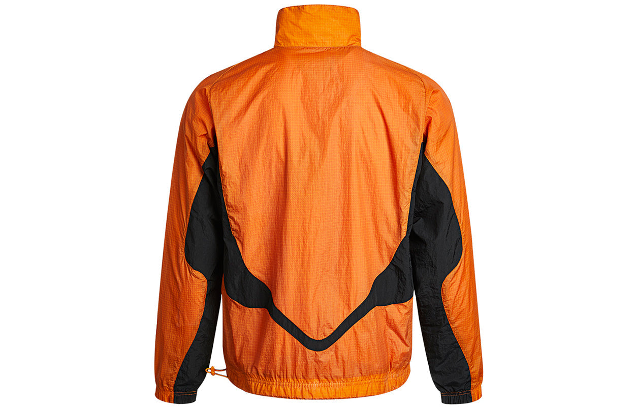 Air Jordan 23 EngineeRed Causual Sports Stand-up Collar Jacket Coat Male Orange CV2867-875