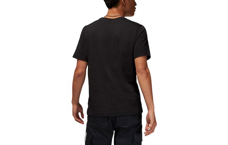 Air Jordan Minimalistic Large Casual Short Sleeve T-Shirt Men's Black DQ7377-010