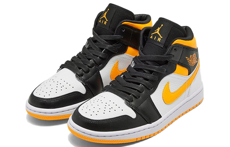 (WMNS) Air Jordan 1 Mid SE 'White Laser Orange' CV5276-107