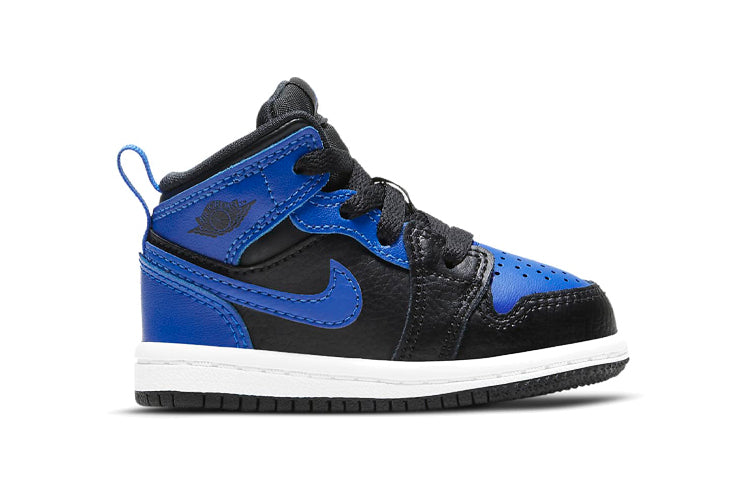 (TD) Air Jordan 1 Mid 'Hyper Royal' 640735-077