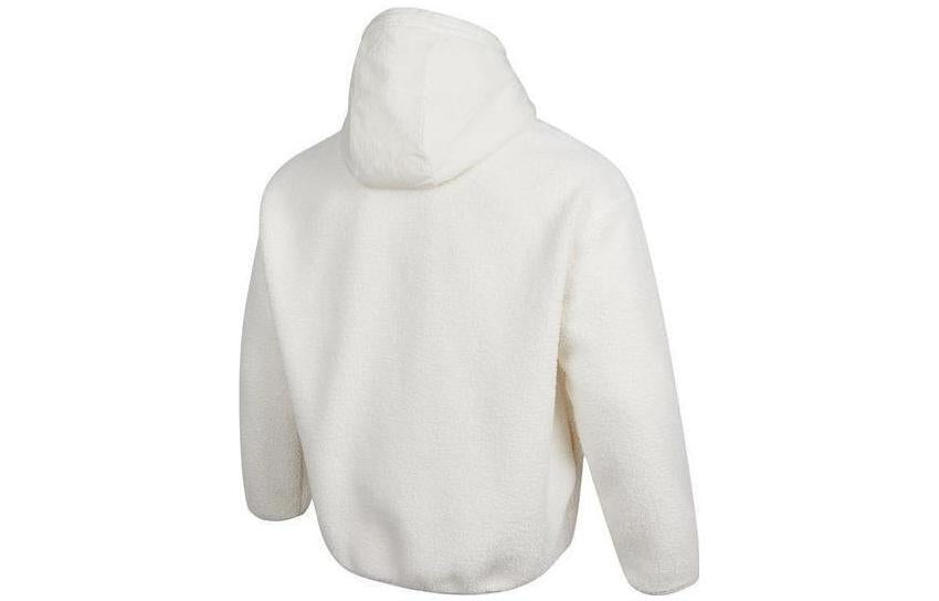 Air Jordan Year Of The Rabbit CNY Series Polar Fleece Drawstring Hoodie Men's White FB1451-108