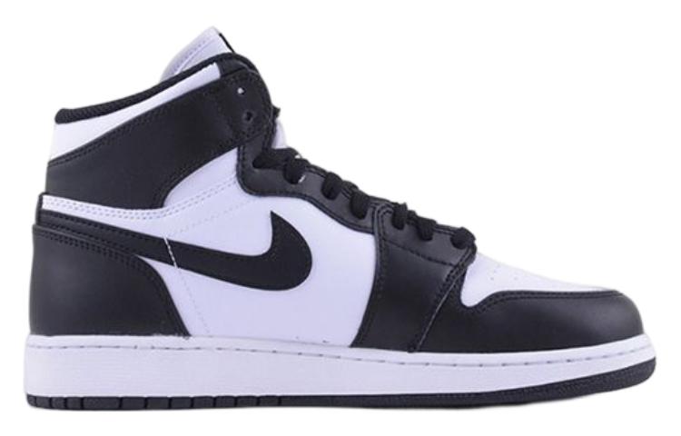 (GS) Air Jordan 1 Retro High OG 'Black White' 2014 575441-010