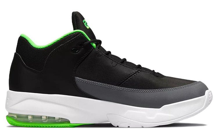 Air Jordan Max Aura 3 Mid-Top Black/Green CZ4167-003