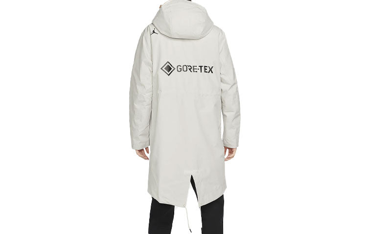 Air Jordan Gore-Tex 2-In-1 Detachable Hooded Padded Coat 'Light Bone' DC0063-072