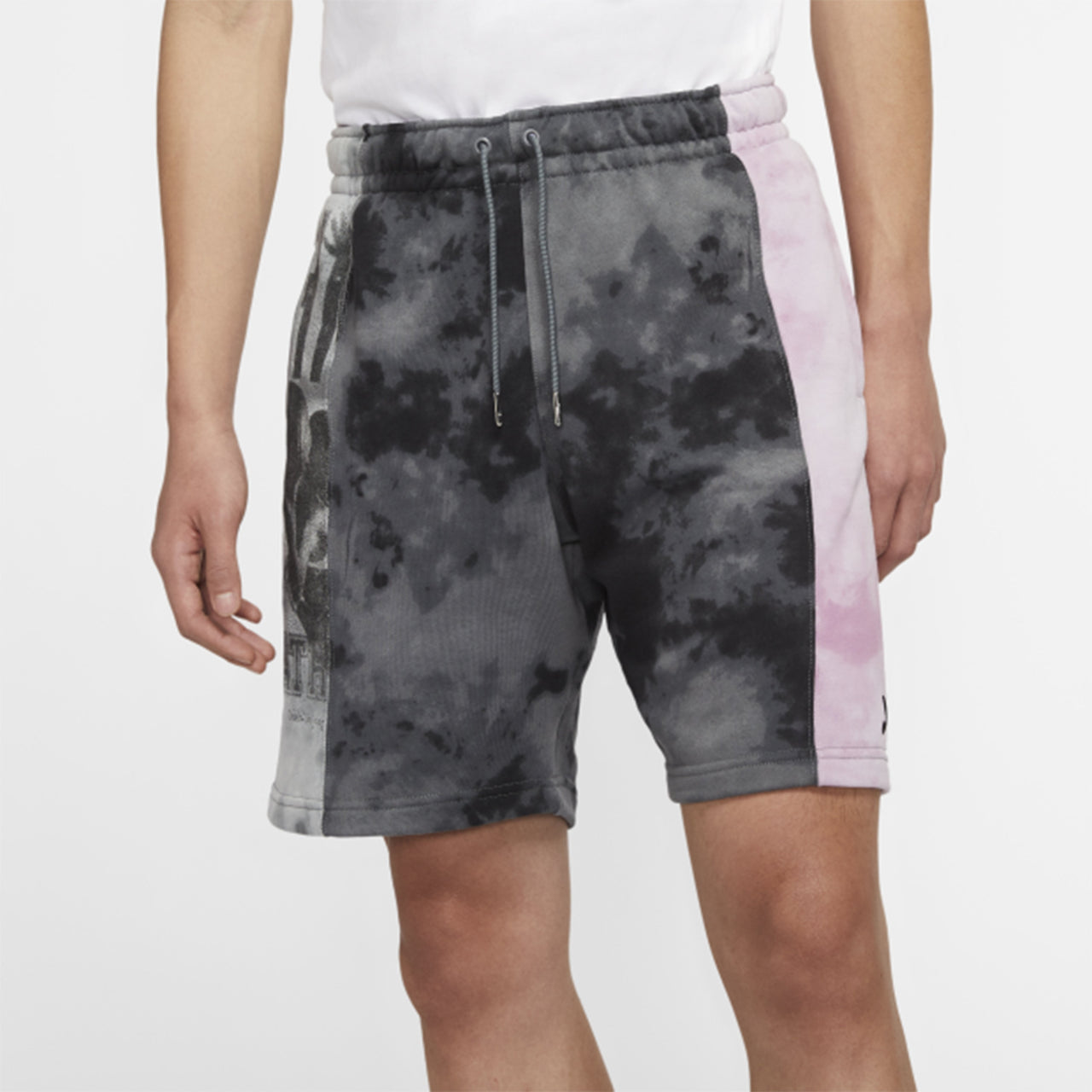 Air Jordan Sport DNA Embroidered Pattern Contrast Color Stitching Shorts Gray CD5737-084