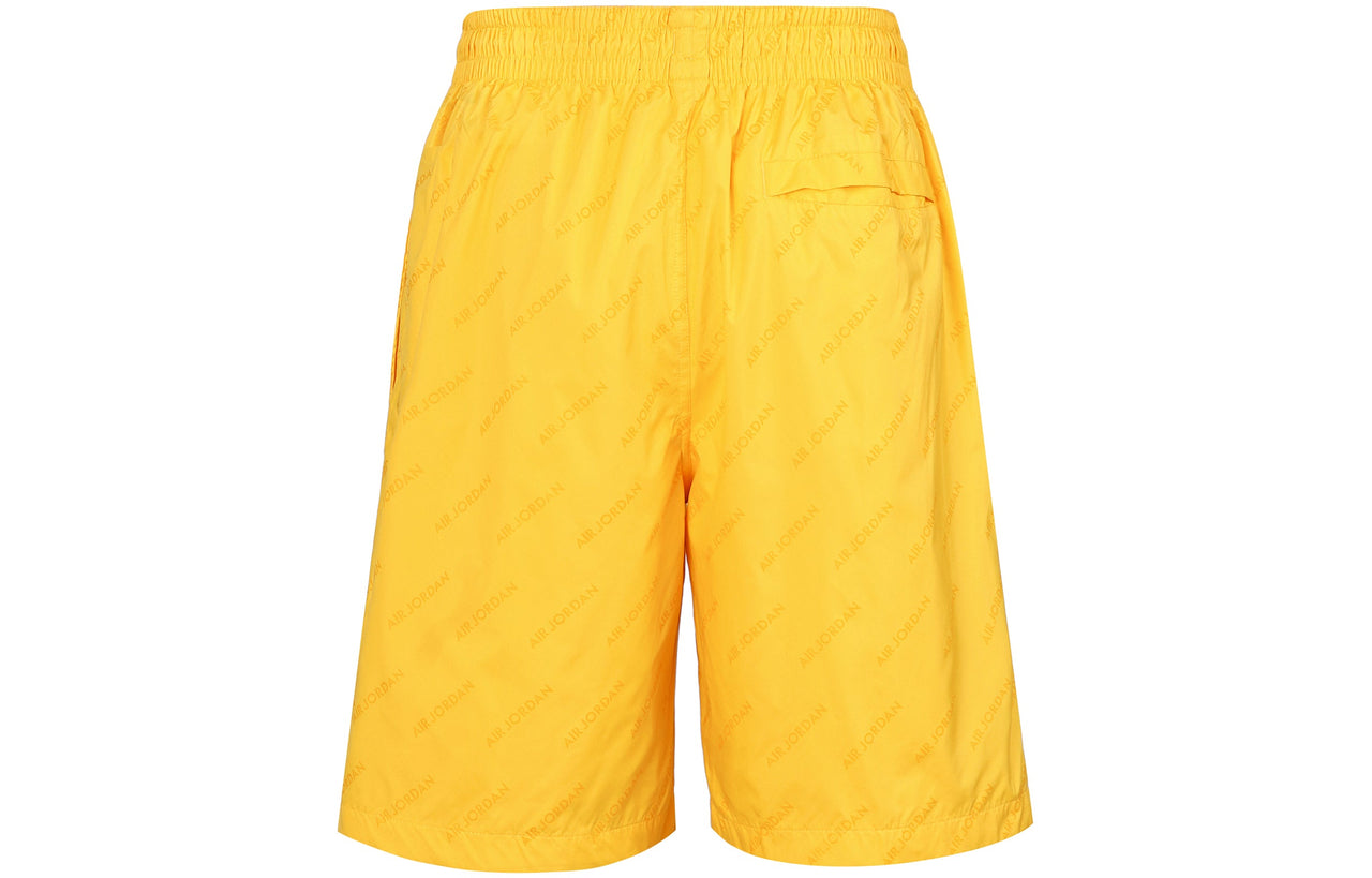 Air Jordan Legacy AJ4 Sports Shorts Yellow CK5320-726