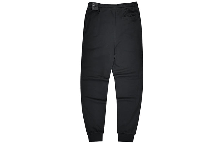 Air Jordan Pull Tab Knit Sports Pants Men's Black Gift to Boyfriend CU2700-010