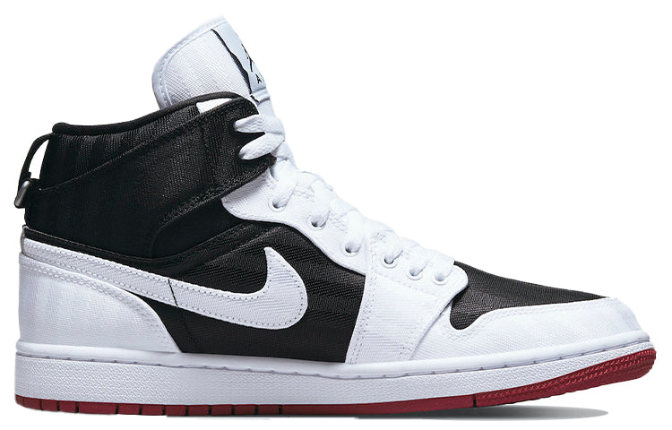 (WMNS) Air Jordan 1 Mid SE Utility 'White Black Gym Red' DD9338-016