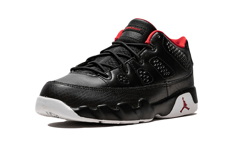 (PS) Air Jordan 9 Retro Low 'Black Red' 833905-001