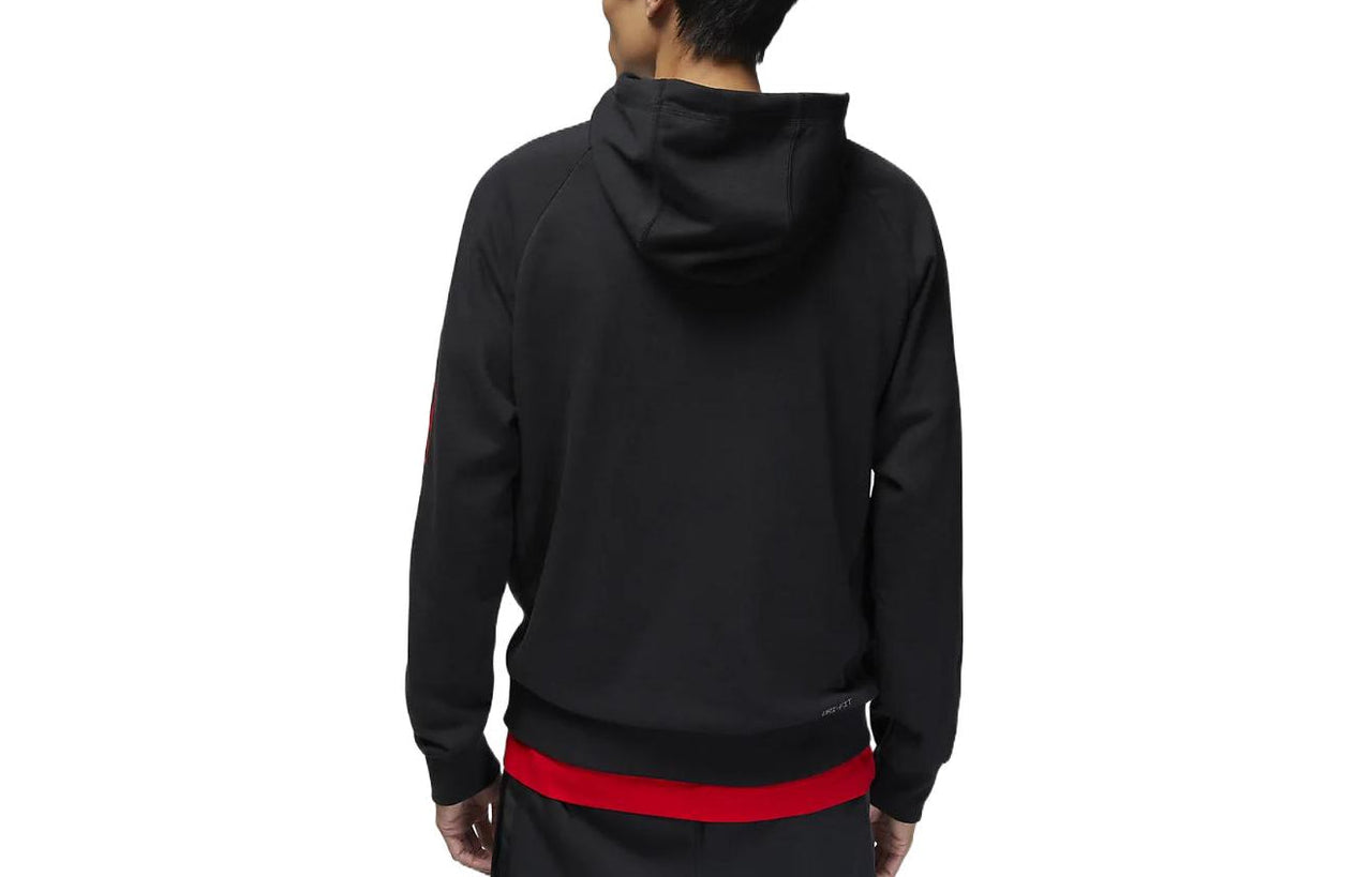 Air Jordan Hooded Pullover Long Sleeves Hoodie Men's Black DV5626-010