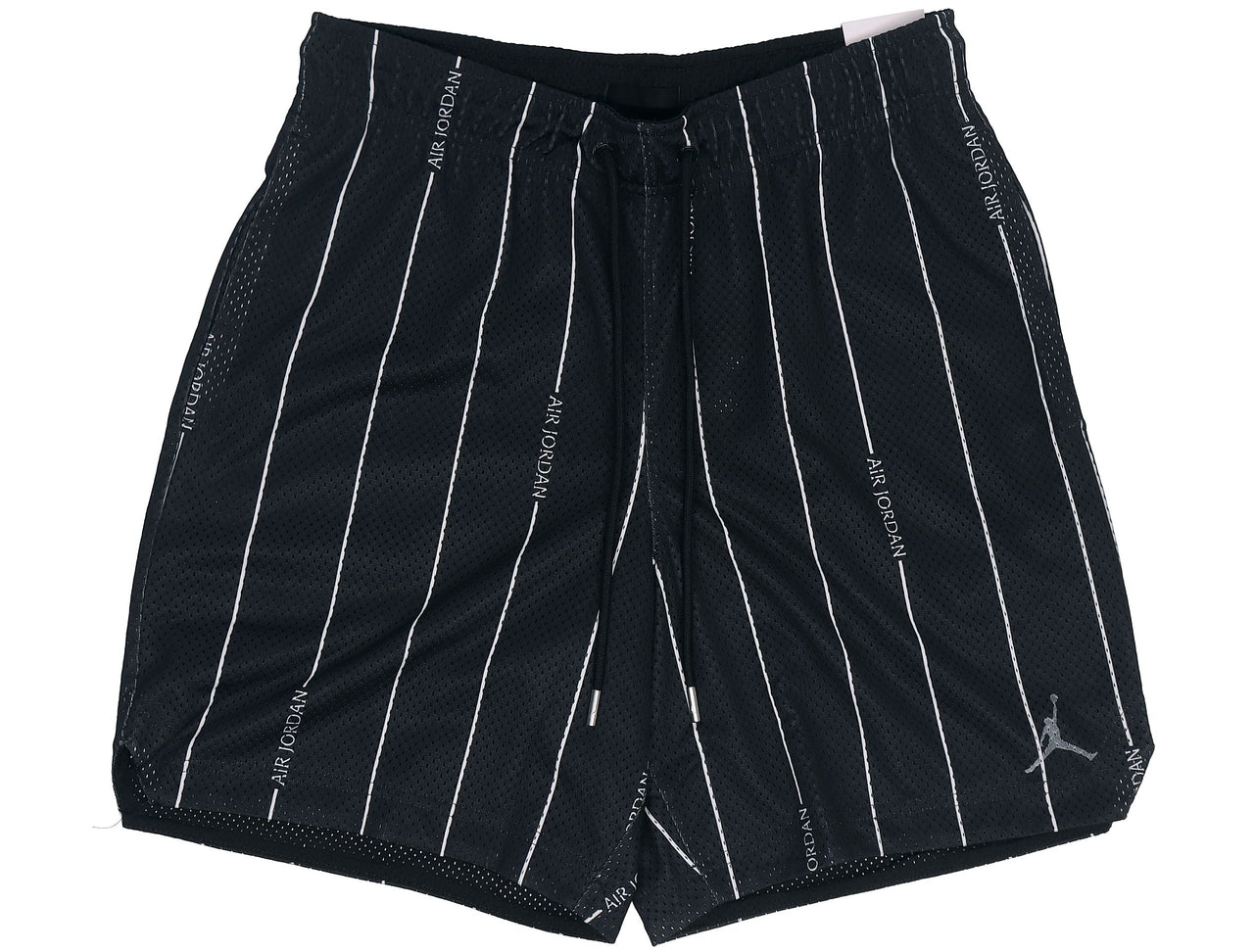 Air Jordan Essentials Breathable Stripe Printing Shorts Black DM1358-010