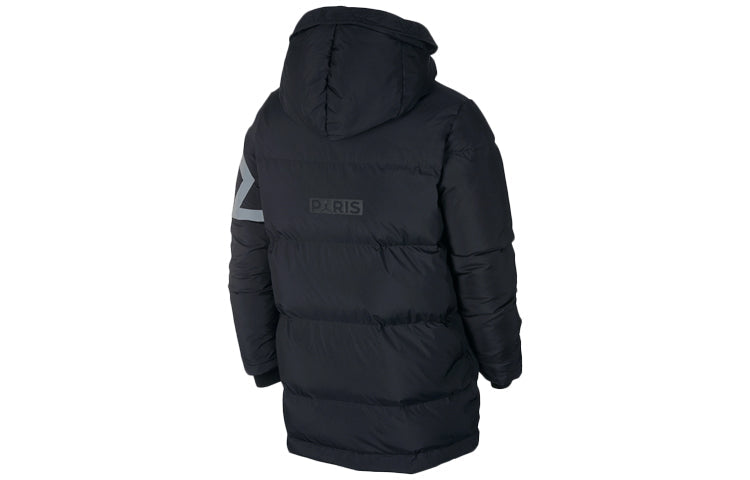 Air Jordan x Paris Saint-Germain Down Parka Jacket 'Black' BQ8371-010