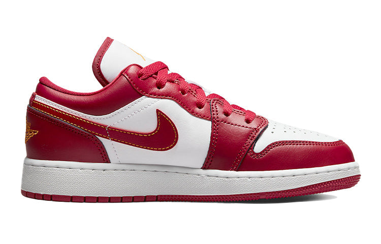 (GS) Air Jordan 1 Low 'Cardinal Red' 553560-607