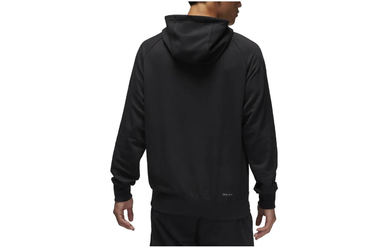 Air Jordan Solid Color  Pullover Hoodie Men's Black DQ7328-010