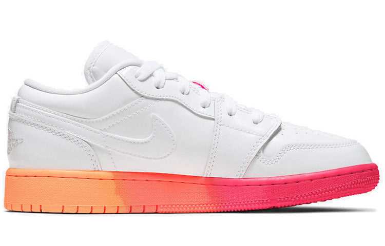 (GS) Air Jordan 1 Low 'Sunset Sole' 554723-100