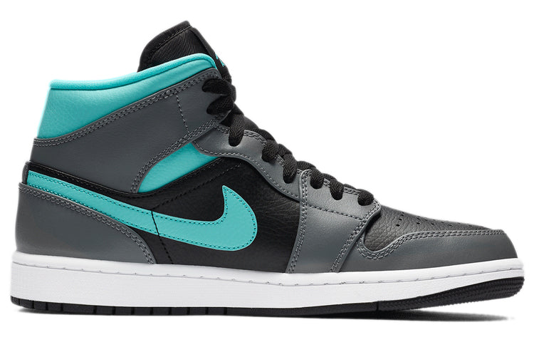 Air Jordan 1 Mid 'Grey Aqua' 554724-063