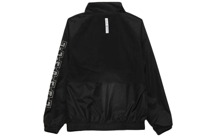 Air Jordan Printing Casual Training Lightweight Jacket Black DD0388-010