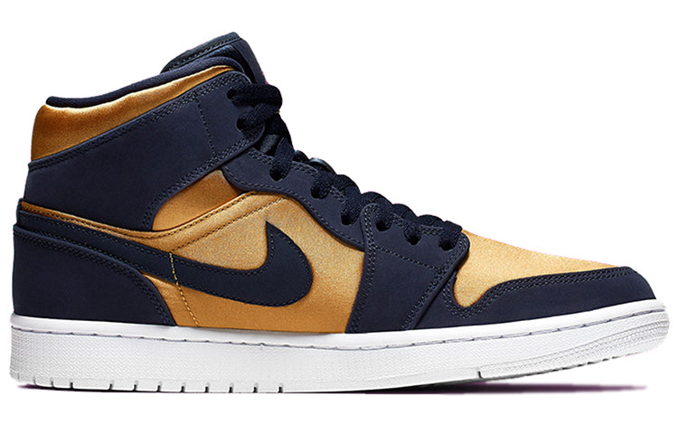 Air Jordan 1 Mid SE Premium 'Stain Gold' 852542-401