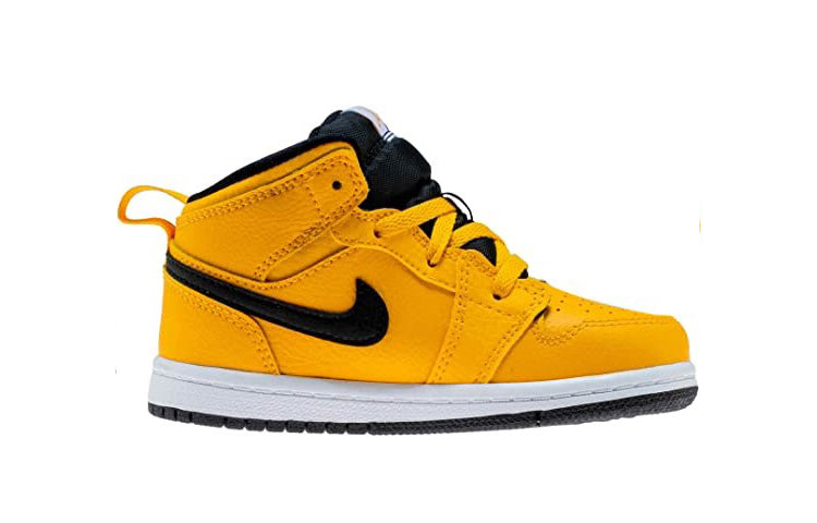 (TD) Air Jordan 1 Mid 'University Gold' 640735-700