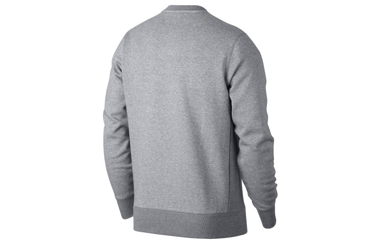 Air Jordan Round Neck Pullover Long Sleeves Gray 883985-091