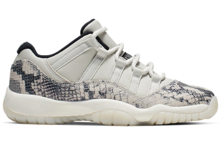 (GS) Air Jordan 11 Retro Low 'Light Bone Snakeskin' CD6847-002