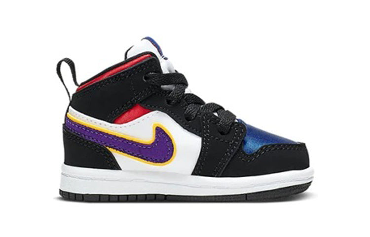 (TD) Air Jordan 1 Mid SE 'Black Field Purple' BQ6933-005